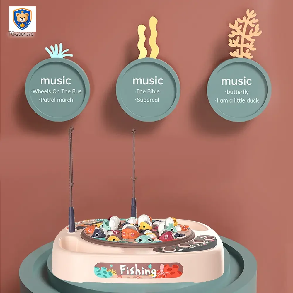 Magnetic Fishing Board Set, Rotating Fishing Game — product view 4