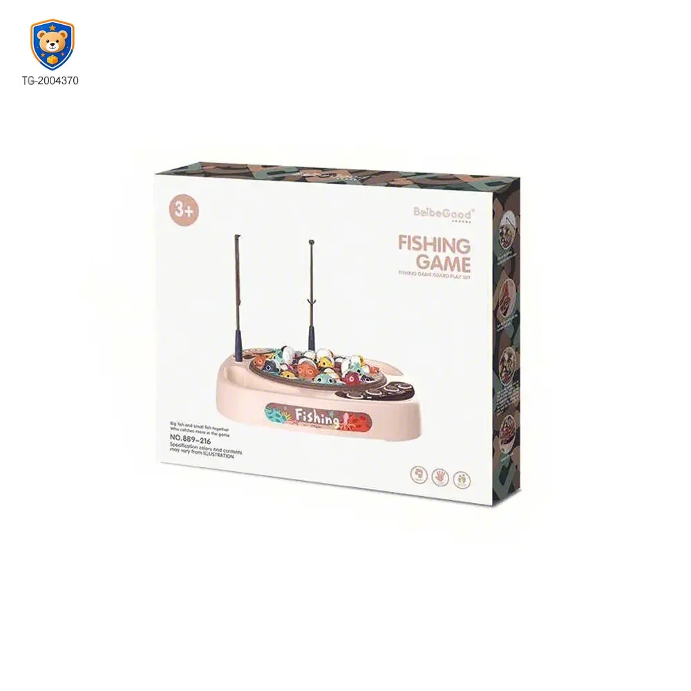 Magnetic Fishing Board Set, Rotating Fishing Game — product view 6