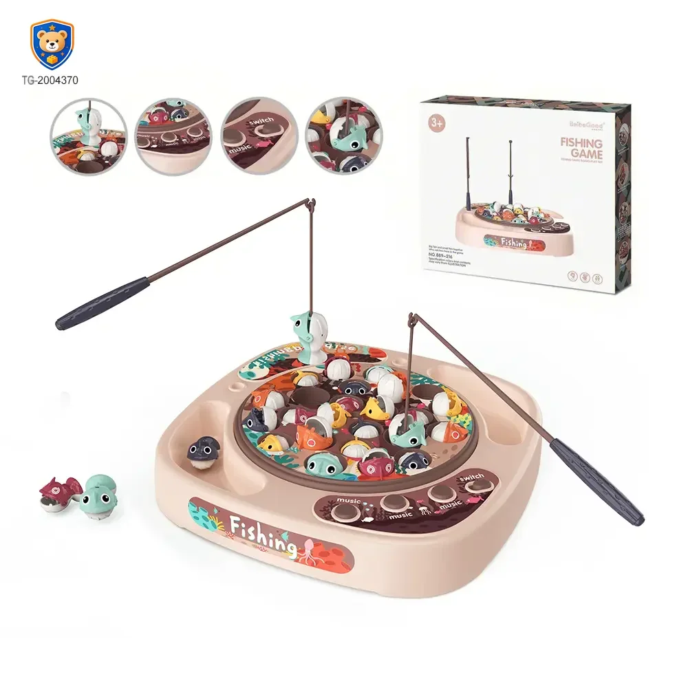 Magnetic Fishing Board Set, Rotating Fishing Game — product view 7