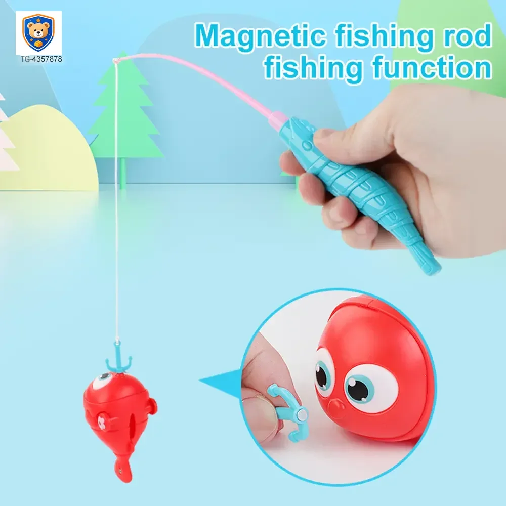Magnetic Fishing Toy, Electric Moving Fish Bath Toys — product view 3