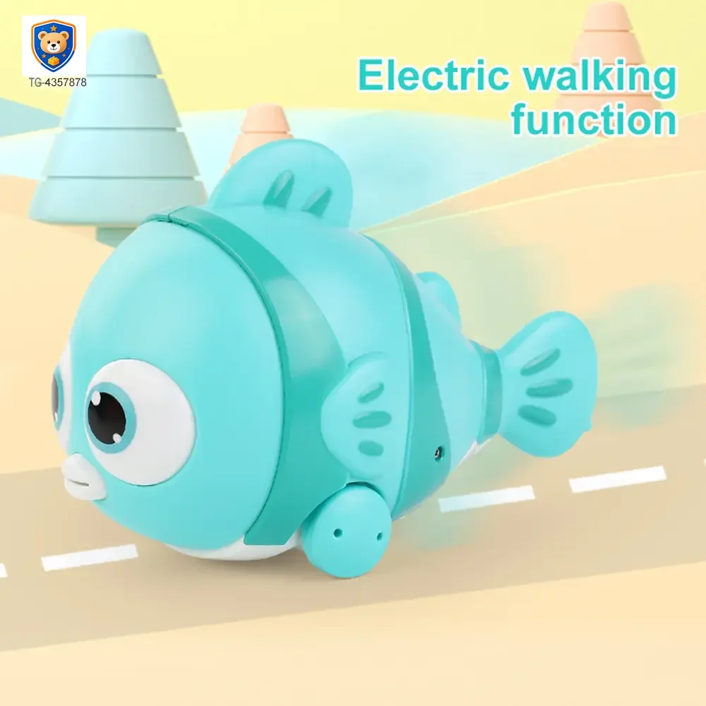 Magnetic Fishing Toy, Electric Moving Fish Bath Toys — product view 5