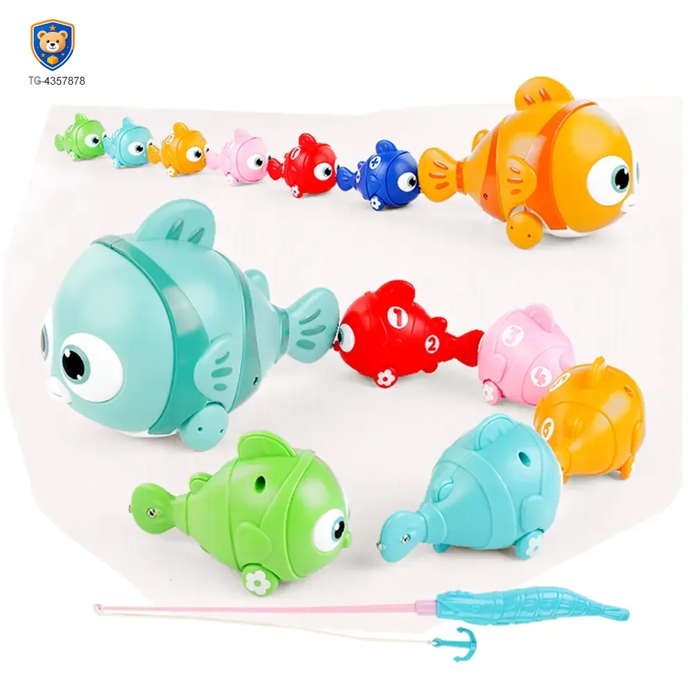 Magnetic Fishing Toy, Electric Moving Fish Bath Toys — product view 9