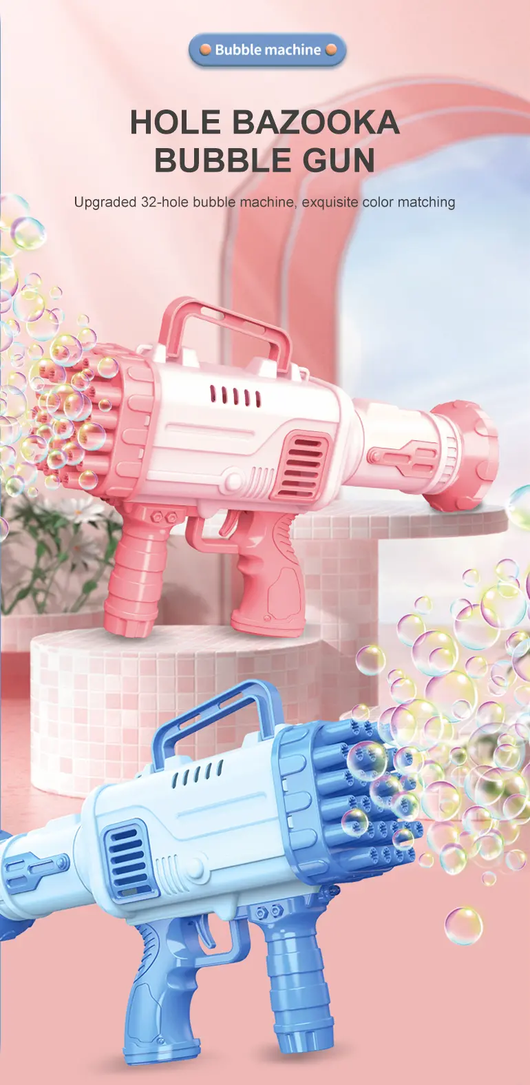 Bazooka Bubble Gun Supply (TG2271038) — product detail panel 1
