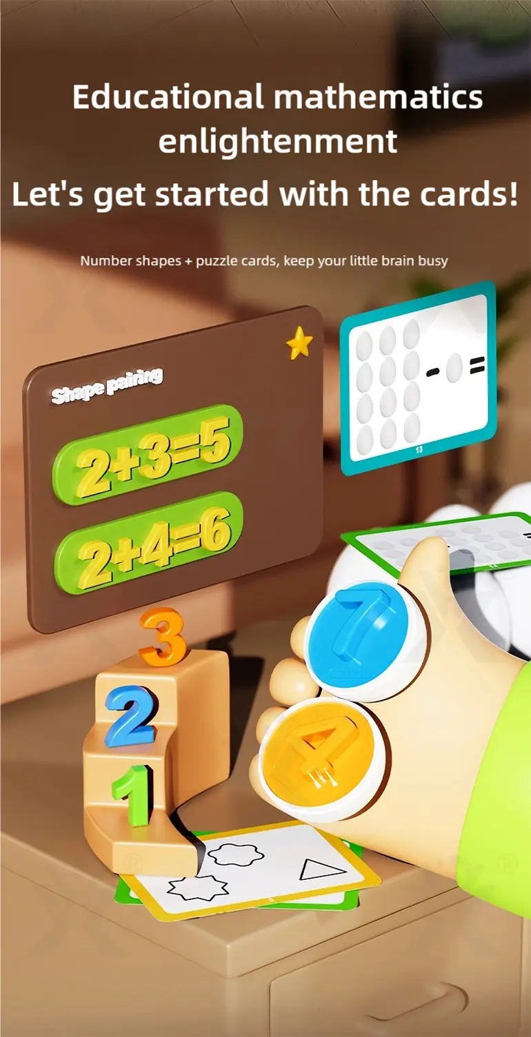 Chick Puzzle Matching Toy, Easter Egg Shape, For Shape and Color Recognition (TG4895478) — product detail panel 5