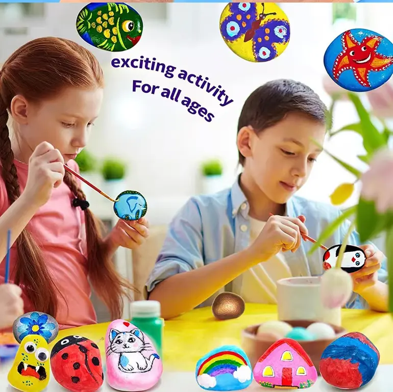Kids DIY Rock Painting Kit (TG5033534) — product detail panel 2