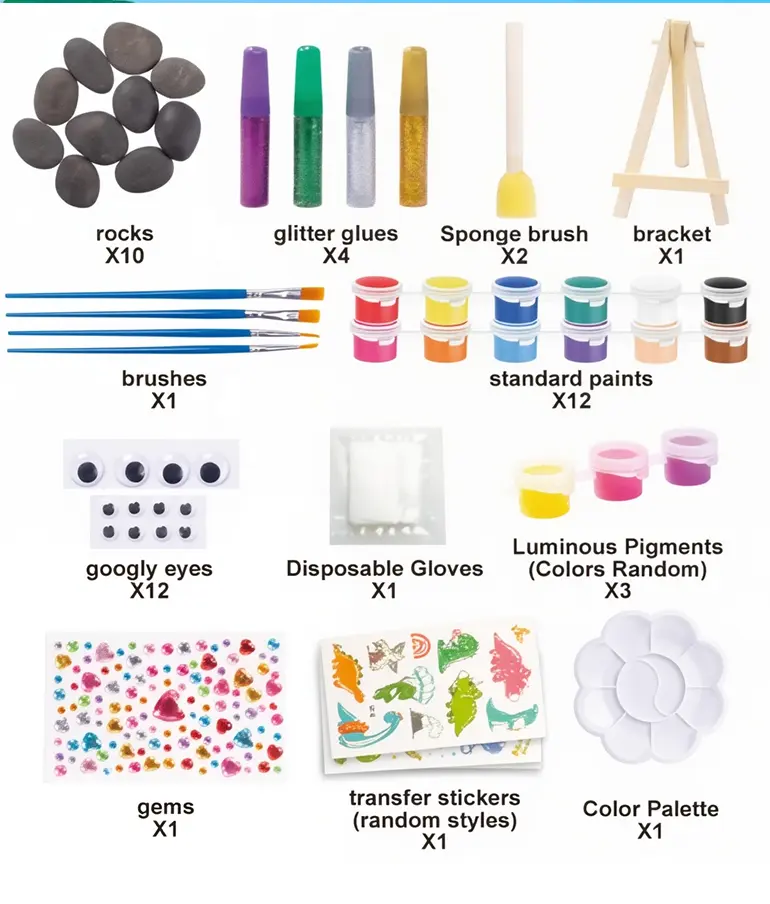 Kids DIY Rock Painting Kit (TG5033534) — product detail panel 7