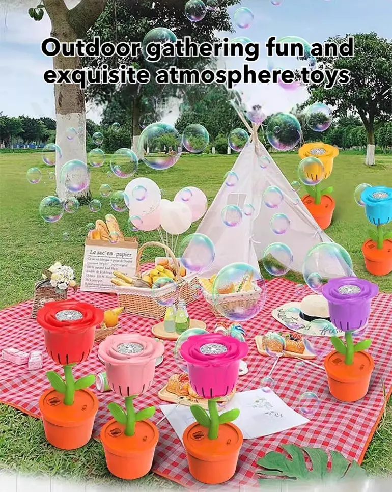 Electric Rose Bubble Machine (TG4908593) — product detail panel 6