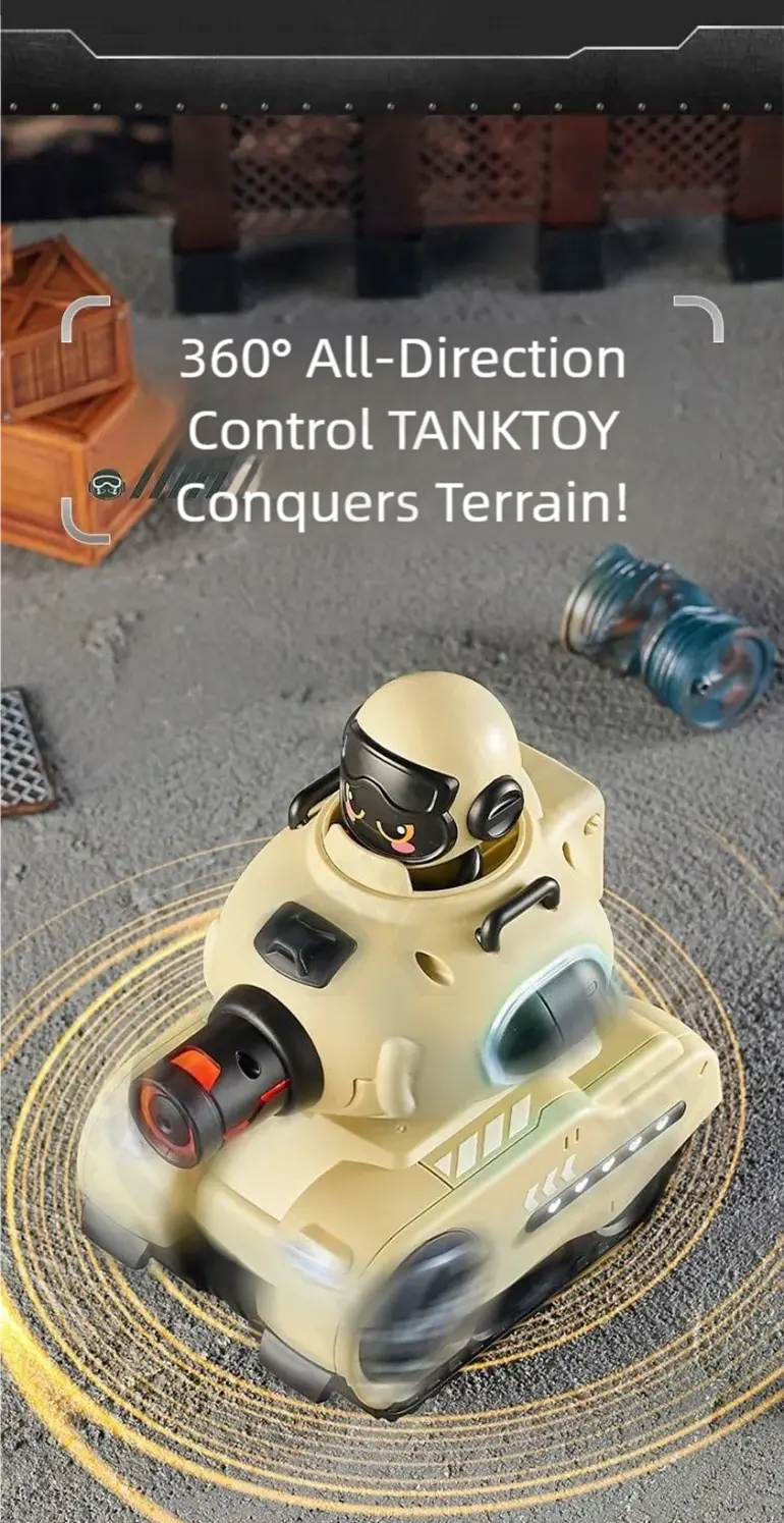 Infrared Combat Tank Supply, RC Tank Toy (TG5108003) — product detail panel 6