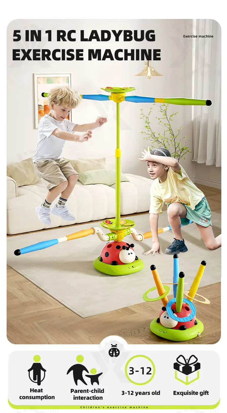 Exercise Machine Toy, 5 in 1 Musical Jump Toys (TG4524279) — product detail panel 1