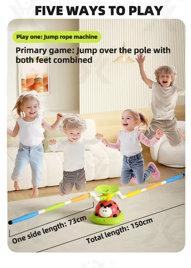 Exercise Machine Toy, 5 in 1 Musical Jump Toys (TG4524279) — product detail panel 2