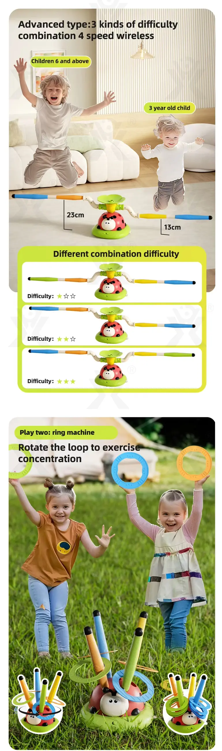 Exercise Machine Toy, 5 in 1 Musical Jump Toys (TG4524279) — product detail panel 3
