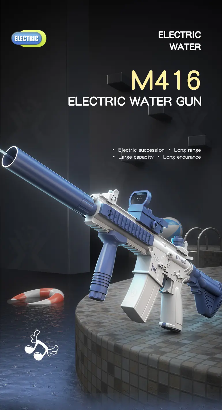 Electric M416 Water Gun (TG3989067) — product detail panel 1