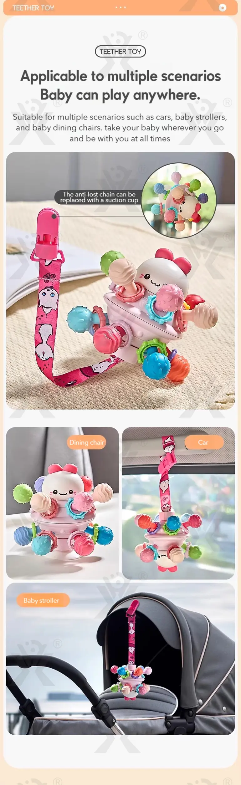 Manhattan Atomic Sphere Toy, Feledorashia Baby Toy, Montessori Sensory Toy Supply (TG4365013) — product detail panel 2