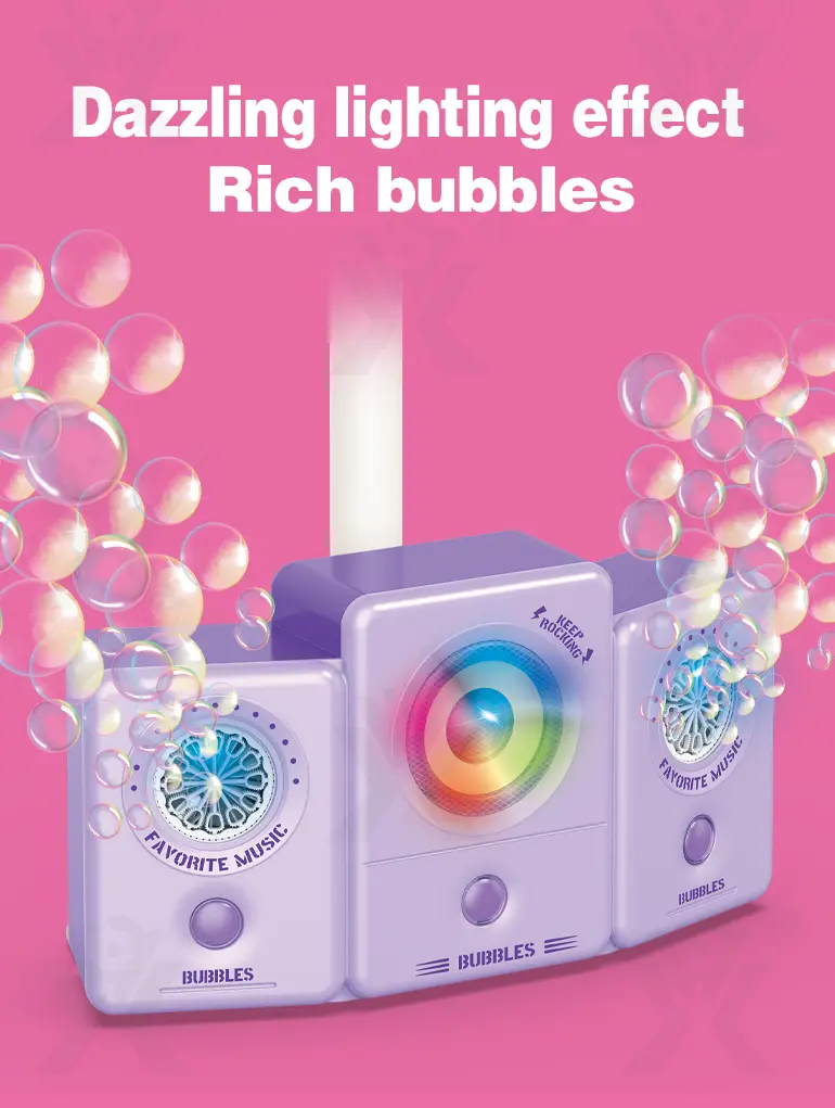 2-in-1 Microphone Speaker Bubble Maker (TG4855494) — product detail panel 3
