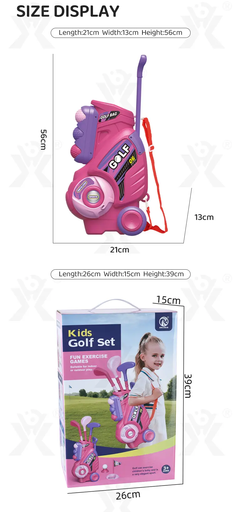 Toddler Outdoor Golf Toy Set (TG4102975) — product detail panel 10