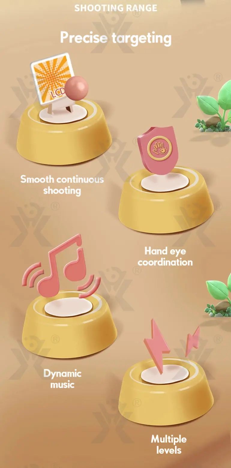 Kids Pinball Shooting Game, Developmental Board Toy (TG4398771) — product detail panel 2