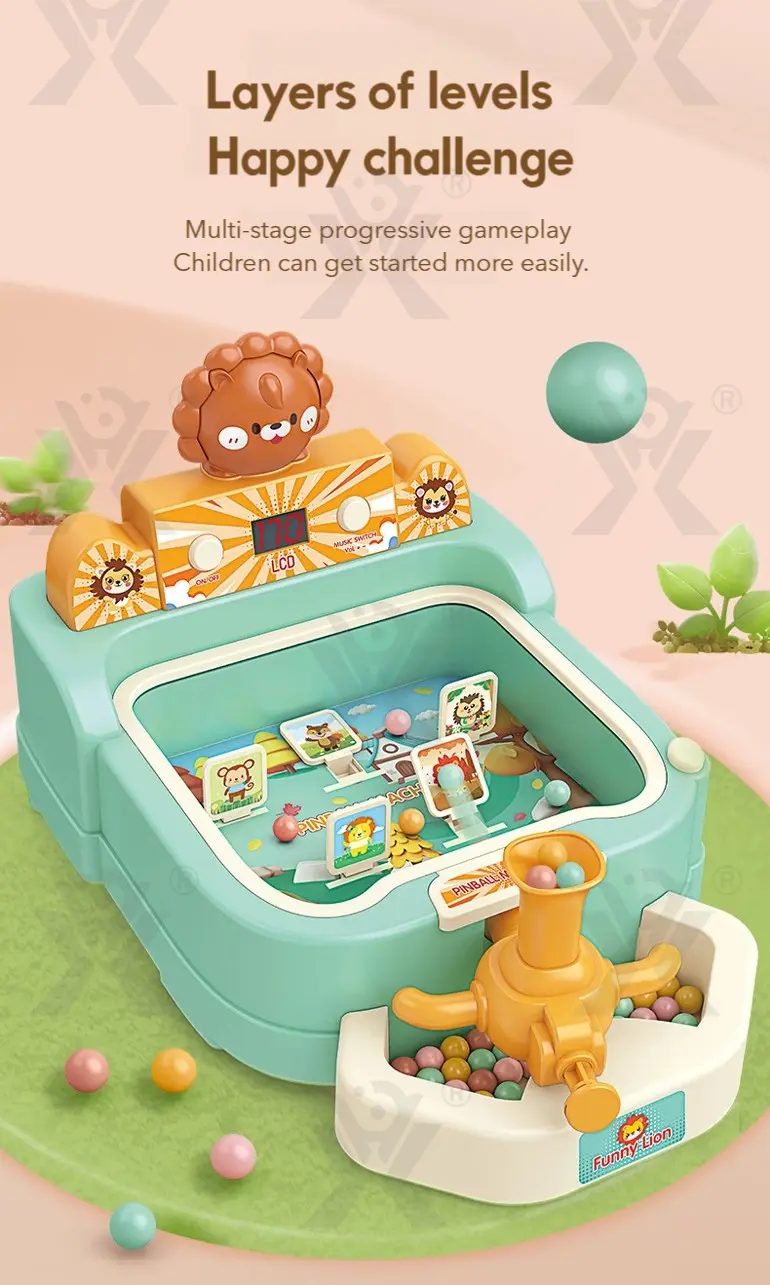 Kids Pinball Shooting Game, Developmental Board Toy (TG4398771) — product detail panel 4