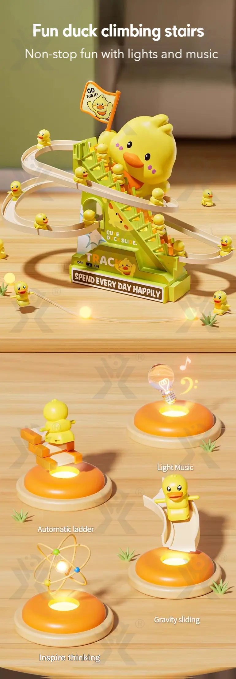Electric Duck Climbing Toy (TG5126075) — product detail panel 1