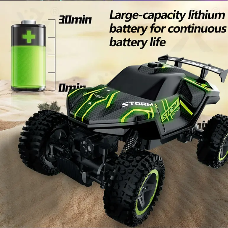 RC Cars 1/16 Scales, Spray Rock Crawler RC Car Toy (TG4279990) — product detail panel 10