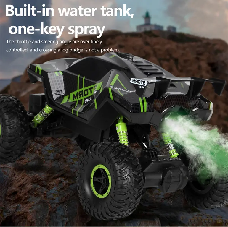 RC Cars 1/16 Scales, Spray Rock Crawler RC Car Toy (TG4279990) — product detail panel 5