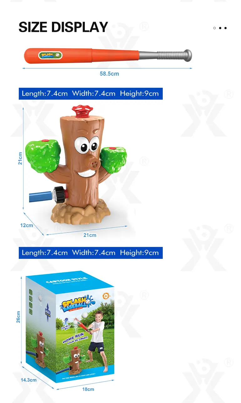 New 2-in-1 Water Sprinkler Baseball Toy for Kids (TG4425086) — product detail panel 7