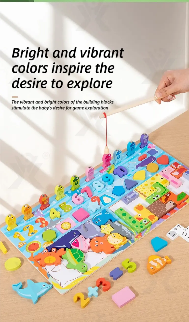 WholesaleKids Wooden Puzzle Toy, Math Game Included (TG4923446) — product detail panel 7