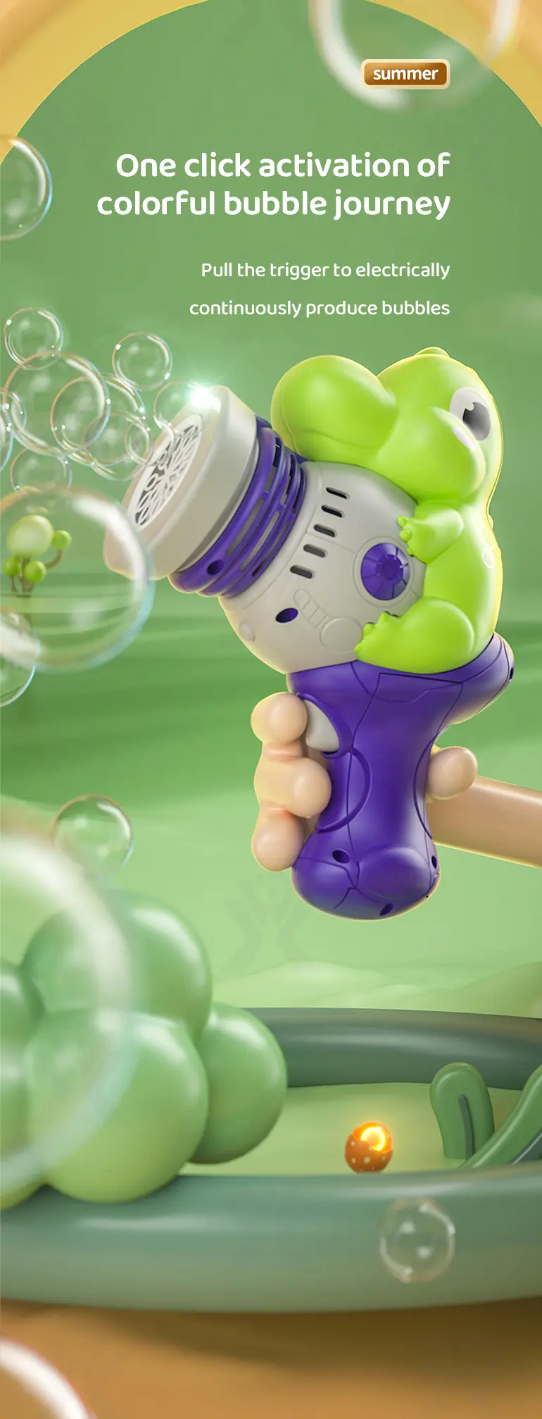 Dinosaur Bubble Gun (TG4087981) — product detail panel 3