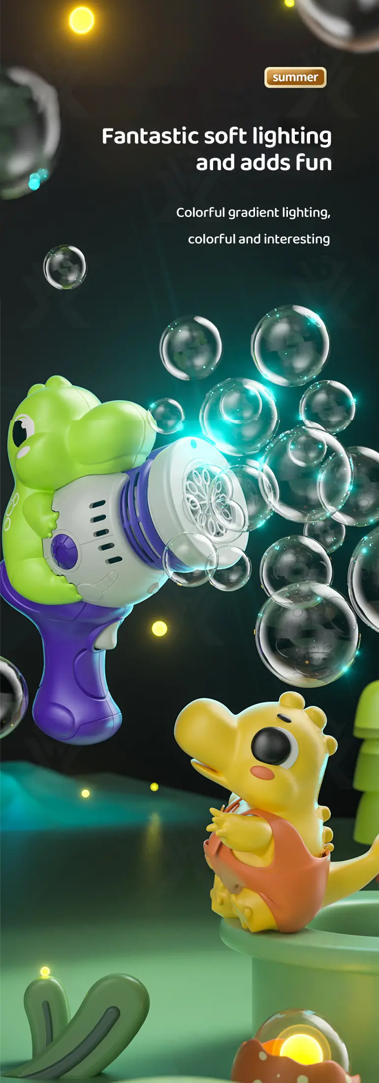 Dinosaur Bubble Gun (TG4087981) — product detail panel 6