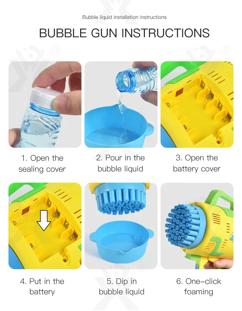 48-Hole Electric Bubble Machine -Summer toys For Kids (TG2370241) — product detail panel 11