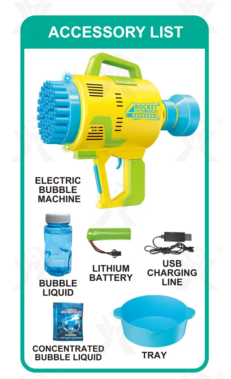 48-Hole Electric Bubble Machine -Summer toys For Kids (TG2370241) — product detail panel 12