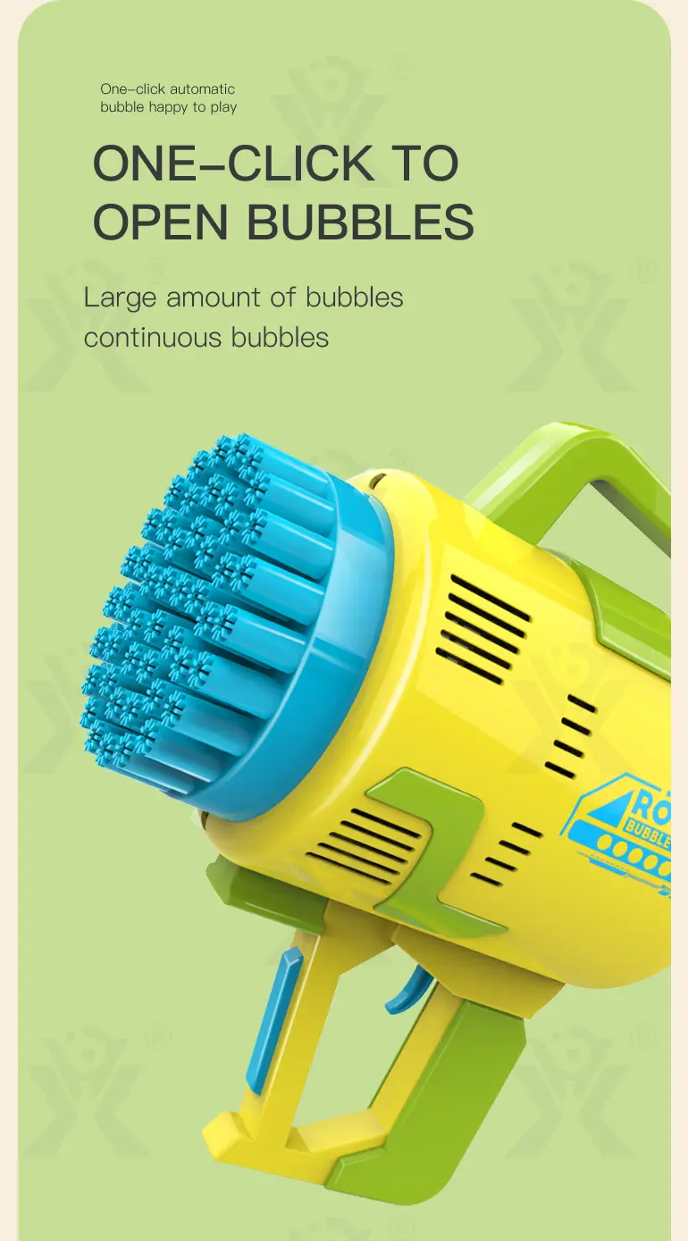 48-Hole Electric Bubble Machine -Summer toys For Kids (TG2370241) — product detail panel 3