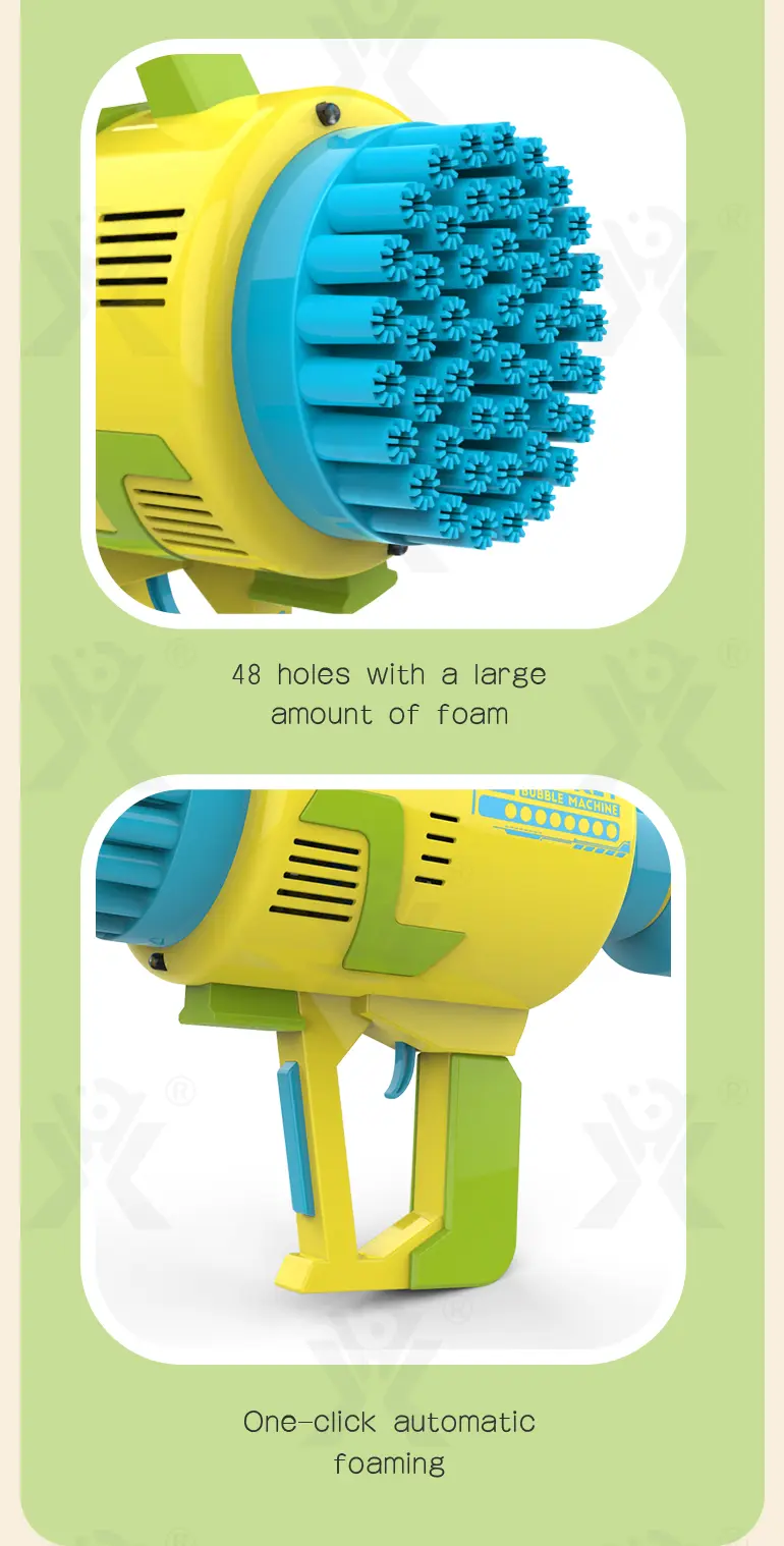 48-Hole Electric Bubble Machine -Summer toys For Kids (TG2370241) — product detail panel 4