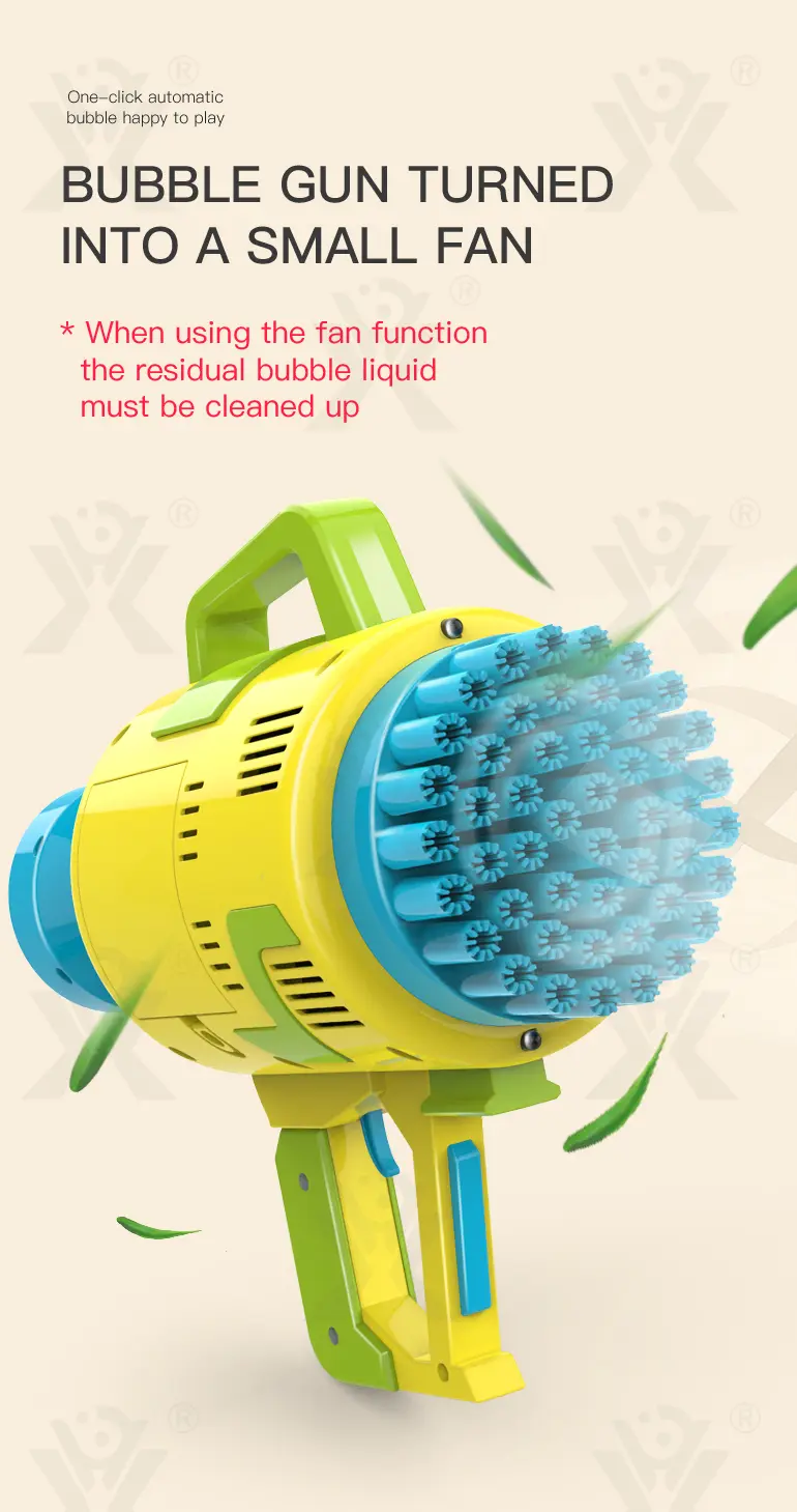48-Hole Electric Bubble Machine -Summer toys For Kids (TG2370241) — product detail panel 9