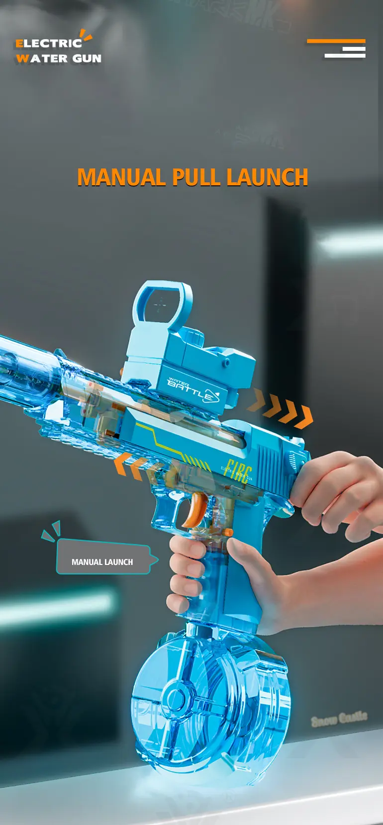 Semi-Automatic Electric Water Gun (TG4414242) — product detail panel 5