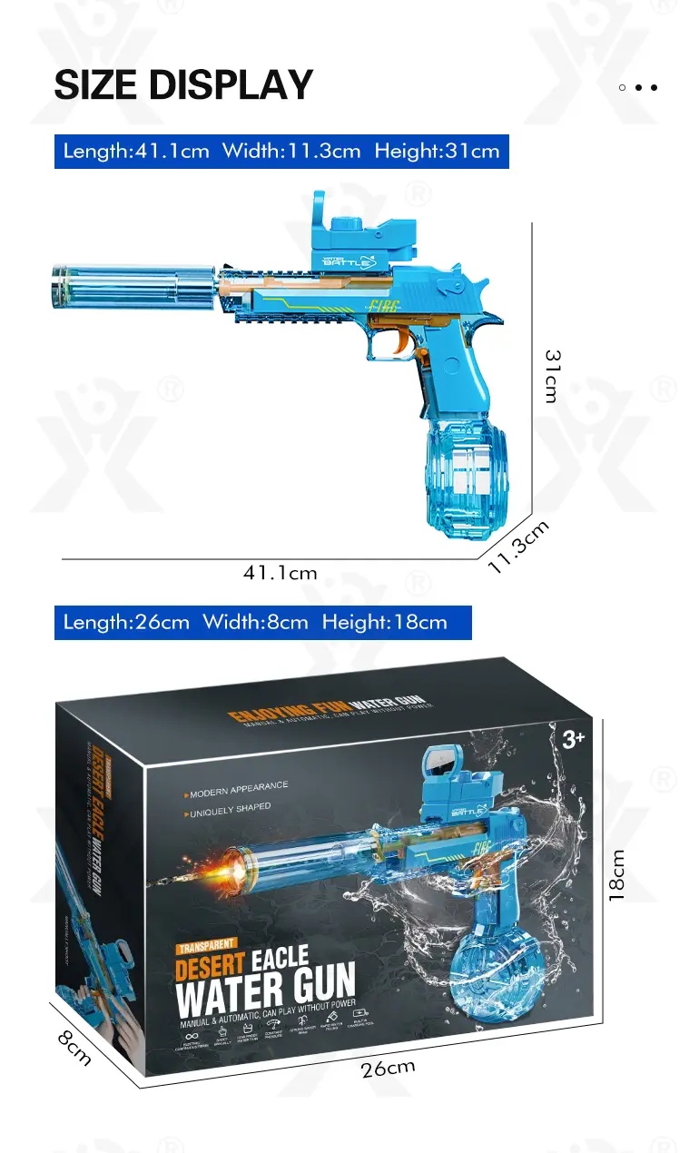 Semi-Automatic Electric Water Gun (TG4414242) — product detail panel 8
