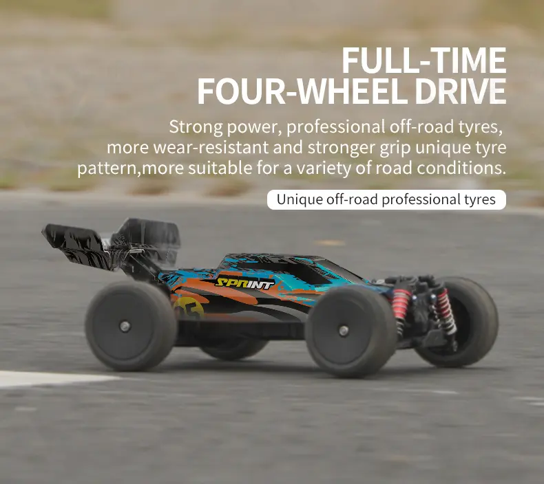 High-Speed RC Car, Fast Remote Control Car with 36KM/H Top Speed (TG4048968) — product detail panel 3