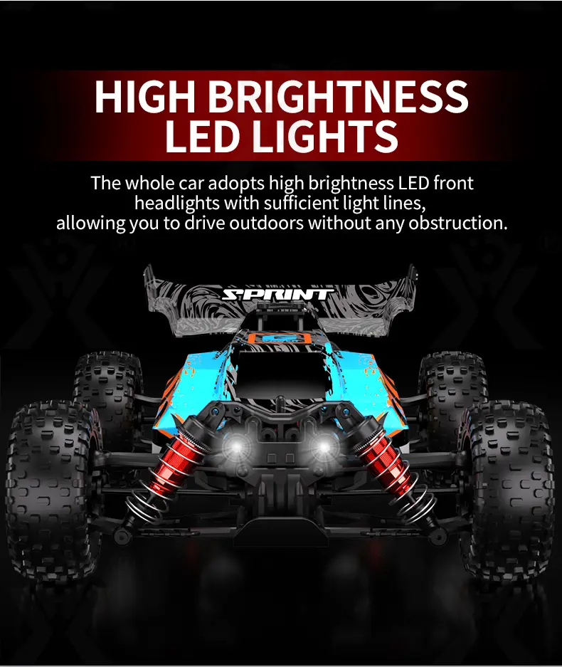 High-Speed RC Car, Fast Remote Control Car with 36KM/H Top Speed (TG4048968) — product detail panel 7