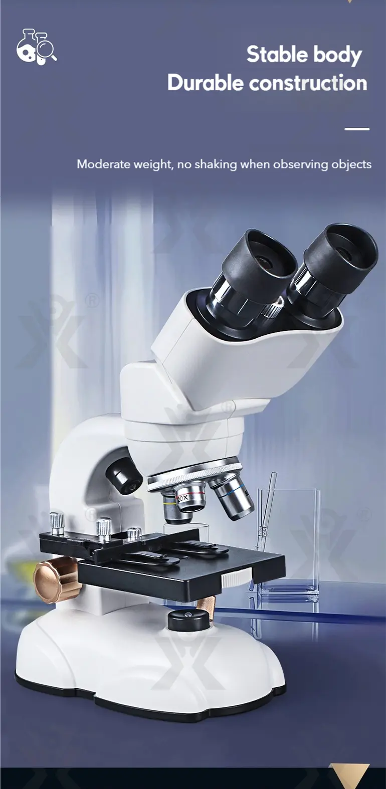 Binocular Microscope Toy, Suitable For Teaching and Playing (TG5147035) — product detail panel 9