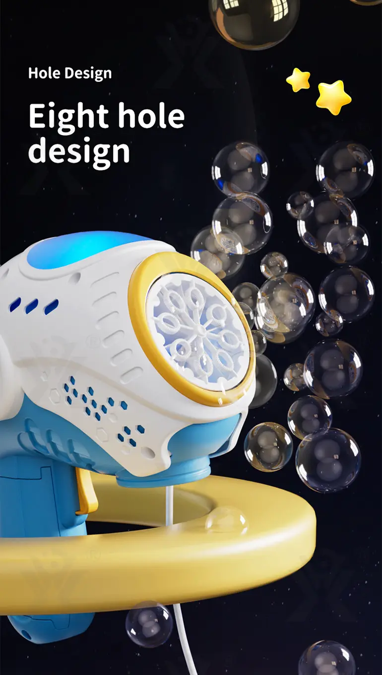 Sky Bubble Machine Gun 360° Leak-Proof (TG4330914) — product detail panel 5