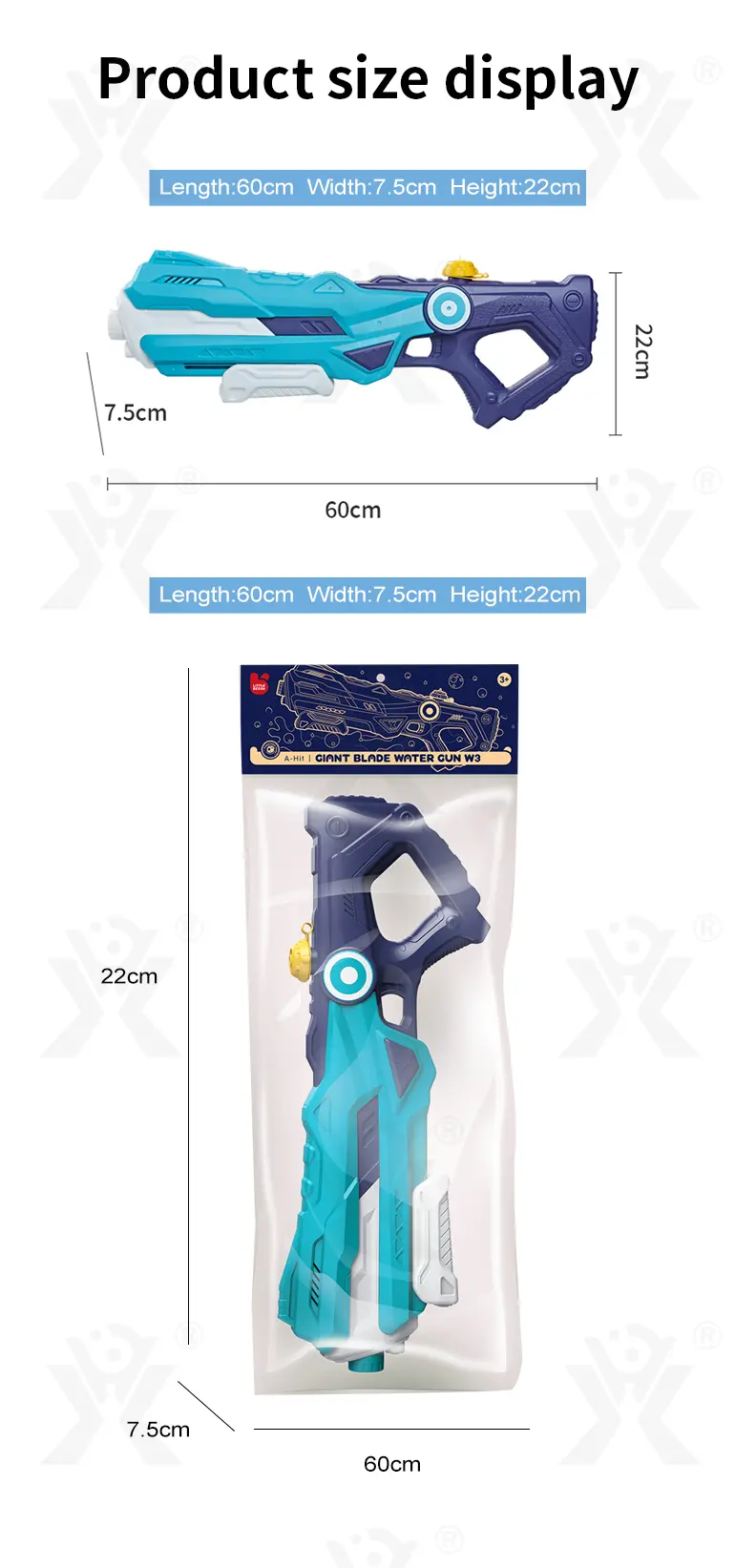 Sci-Fi Water Gun Supply, Outdoor Beach Toys (TG3989594) — product detail panel 11
