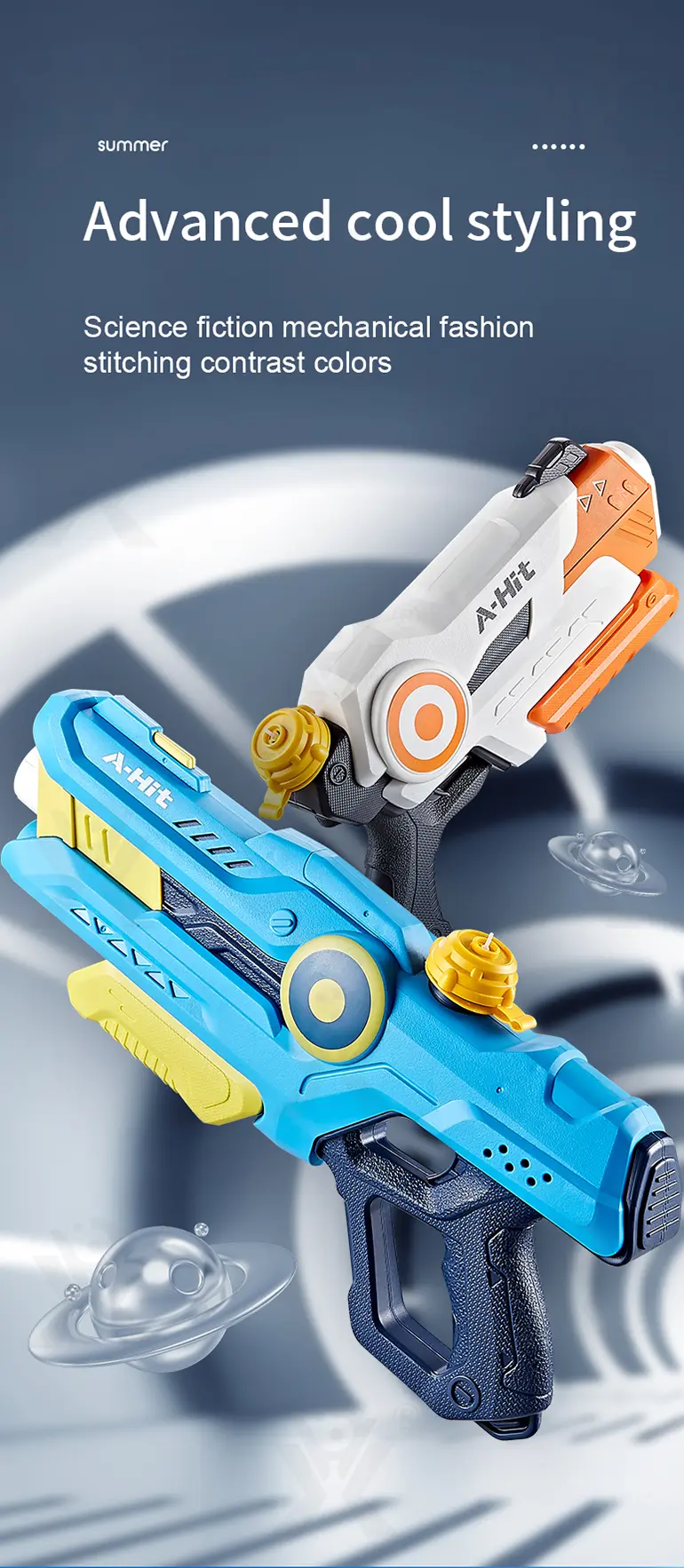 Sci-Fi Water Gun Supply, Outdoor Beach Toys (TG3989594) — product detail panel 2