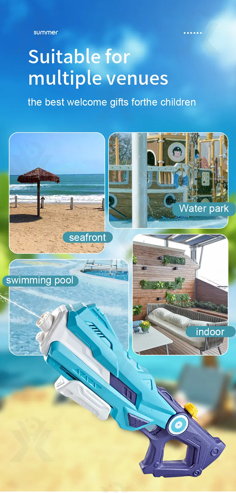 Sci-Fi Water Gun Supply, Outdoor Beach Toys (TG3989594) — product detail panel 3