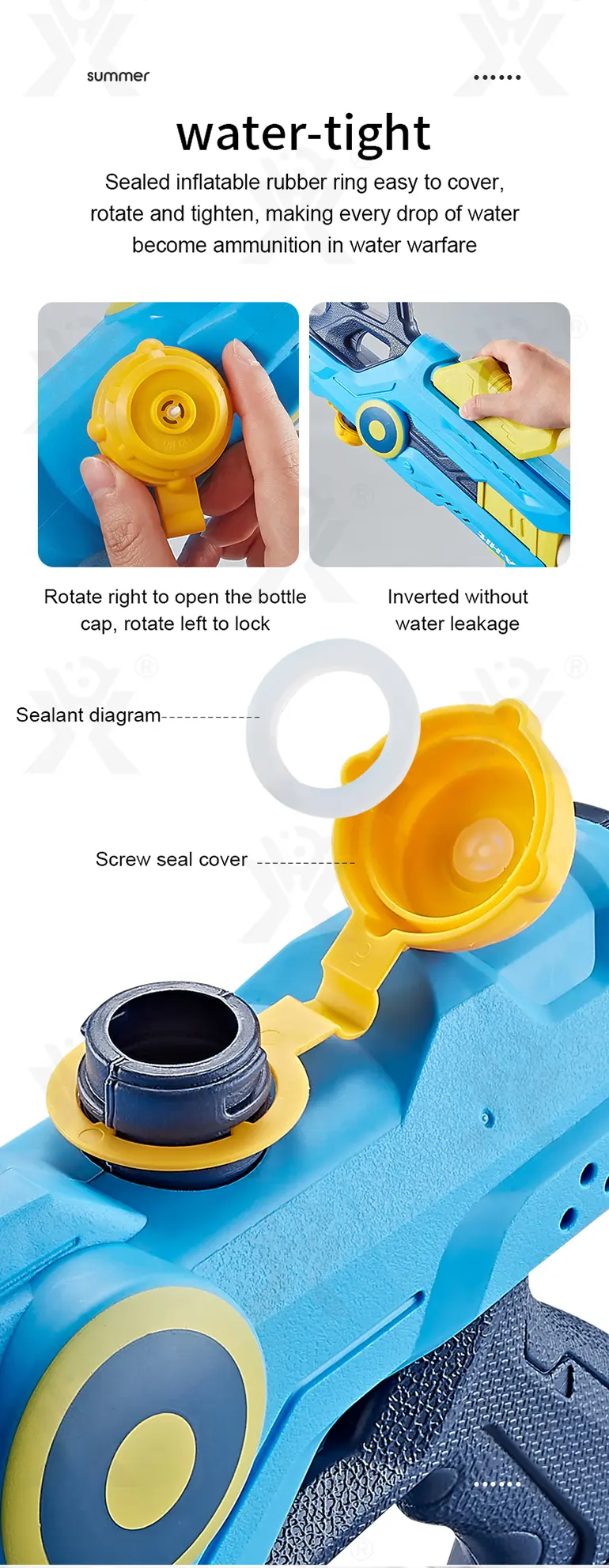 Sci-Fi Water Gun Supply, Outdoor Beach Toys (TG3989594) — product detail panel 6
