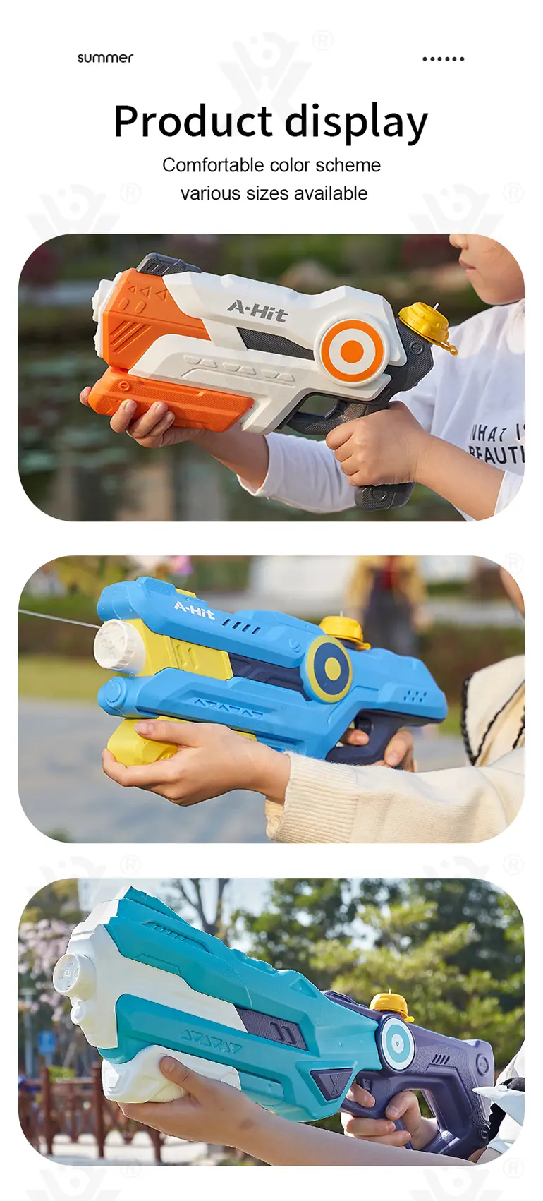 Sci-Fi Water Gun Supply, Outdoor Beach Toys (TG3989594) — product detail panel 9