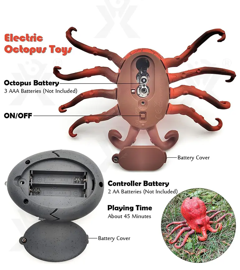 RC Octopus Toys, Fun RC Toys For Family Play (TG4877376) — product detail panel 5