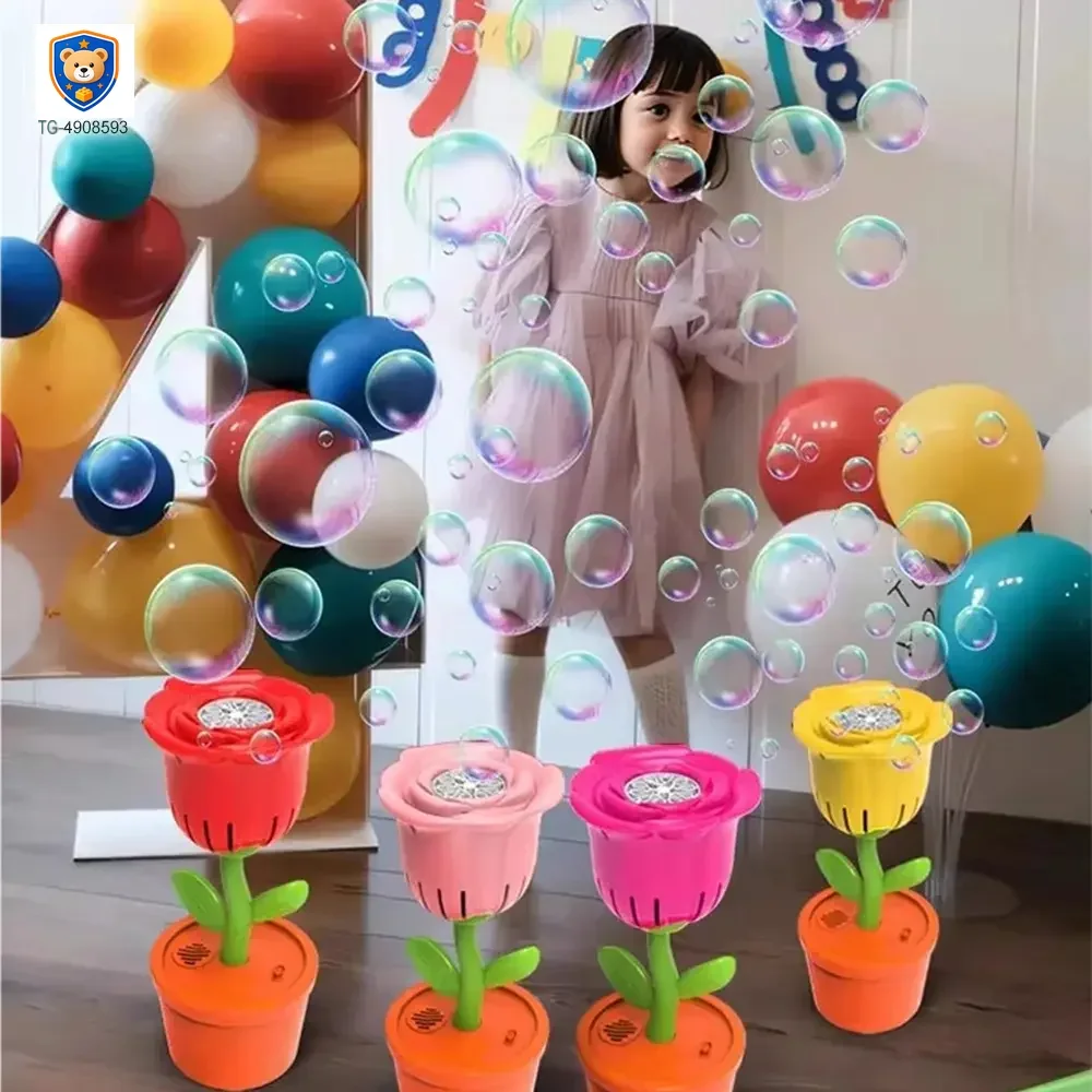 Electric Rose Bubble Machine — product view 4