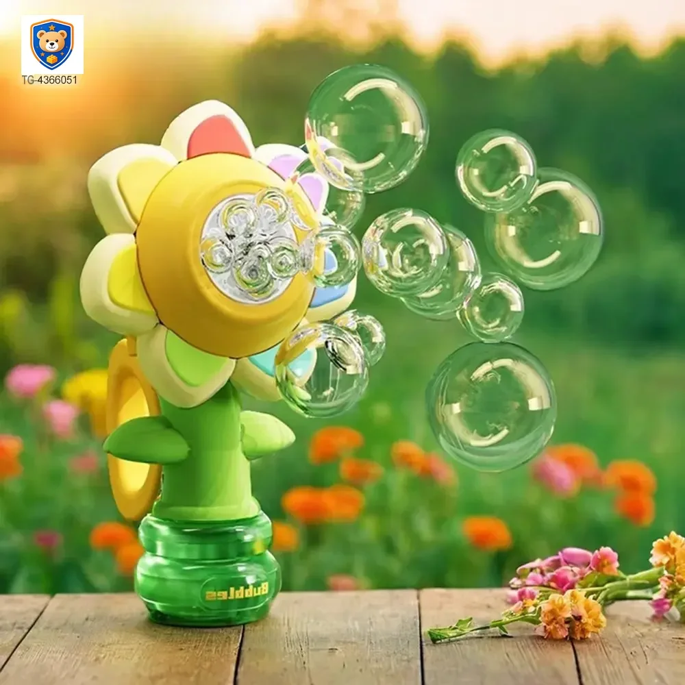 Sunflower Bubble Machine Toy -Summer Toys For Kids Supply — product view 2