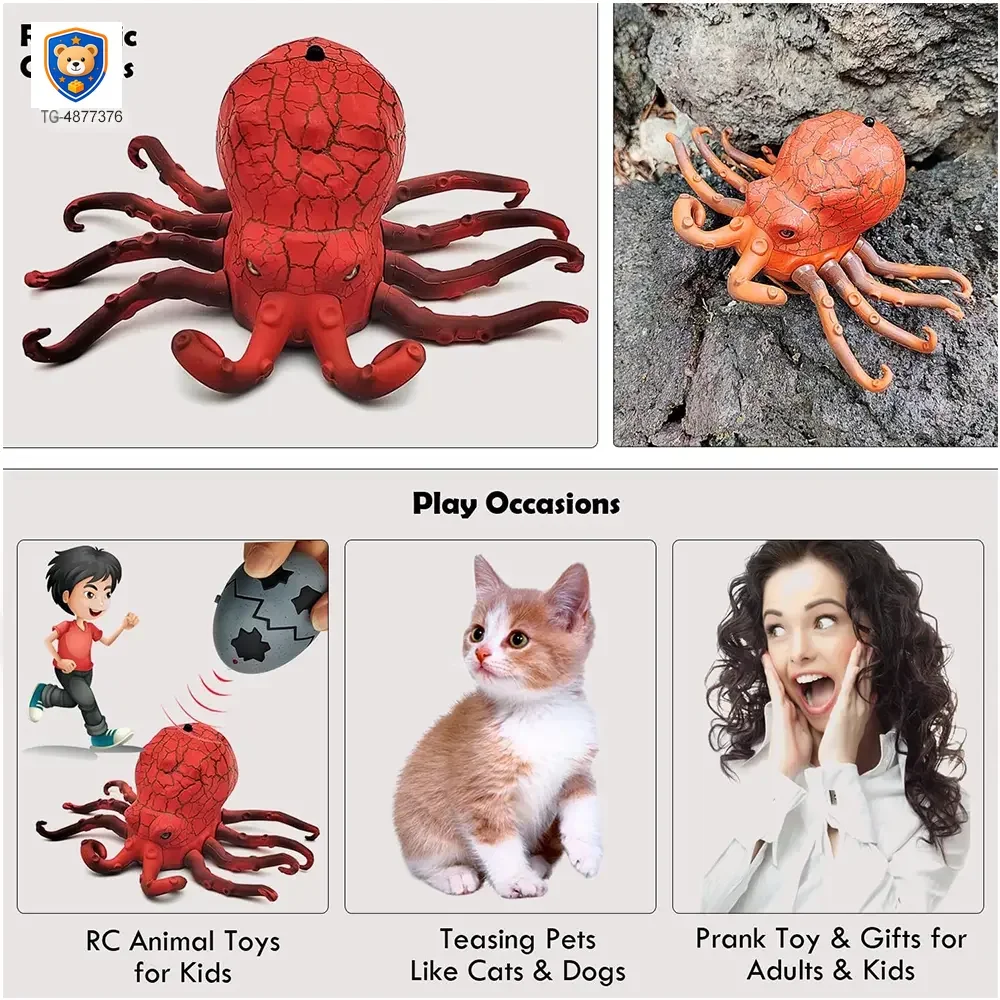 RC Octopus Toys, Fun RC Toys For Family Play — product view 3