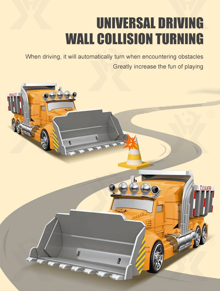 Kids Deformation Bulldozer, Engineer Truck Vehicle Toys Supplier (TG2316375) — product detail panel 2