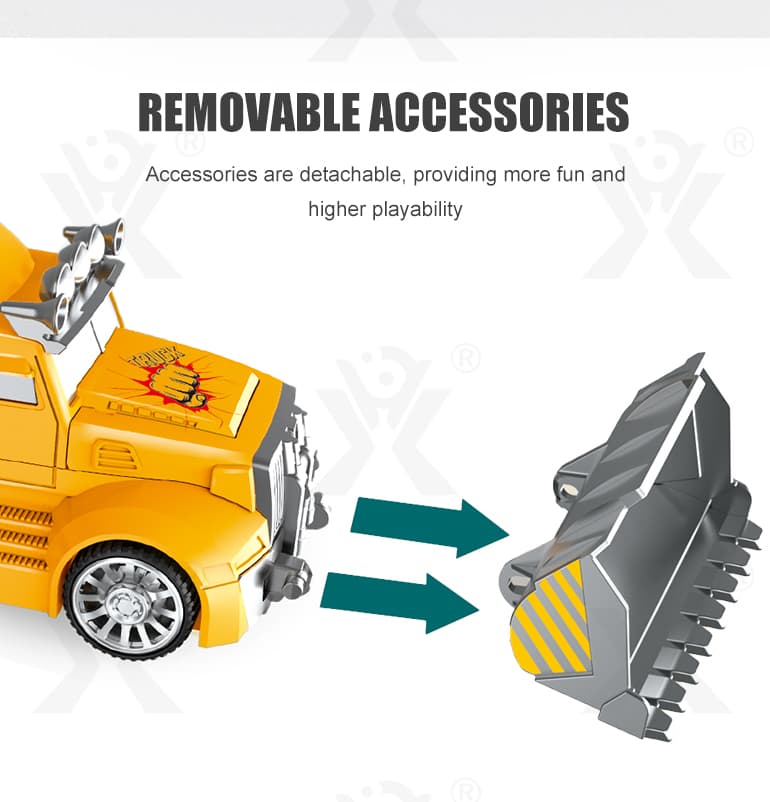 Kids Deformation Bulldozer, Engineer Truck Vehicle Toys Supplier (TG2316375) — product detail panel 5
